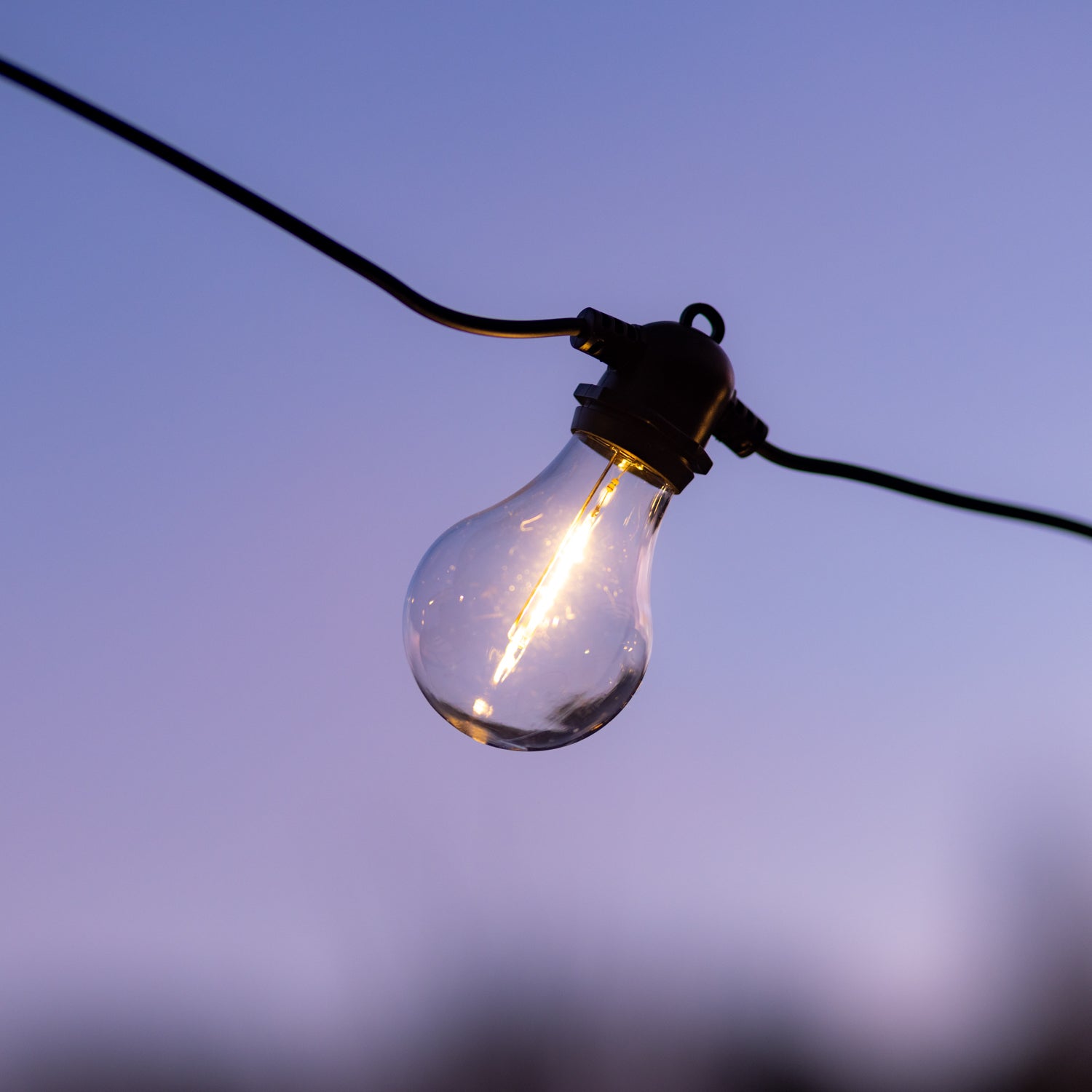 Sofia LED Lichterkette 10 klare Glühbirnen 5 m – LED-nordic.com